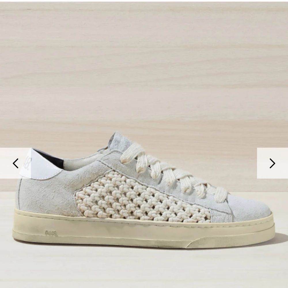 p448 Jack Woven Macrame Sneaker 38 - Picture 3 of 8